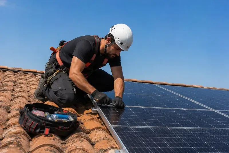 Maintenance et monitoring de panneaux solaires à Peypin-d'Aigues