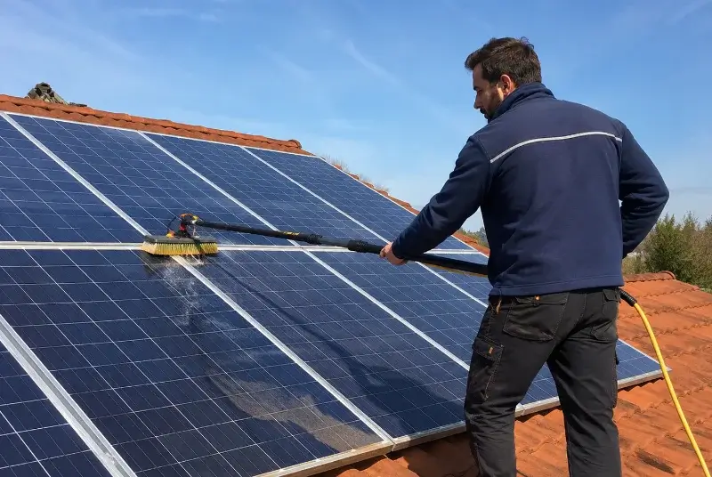 Nettoyage et entretien de panneaux solaires à Peypin-d'Aigues